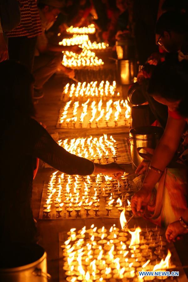 NEPAL-KATHMANDU-SETO MACHHENDRANATH CHARIOT FESTIVAL