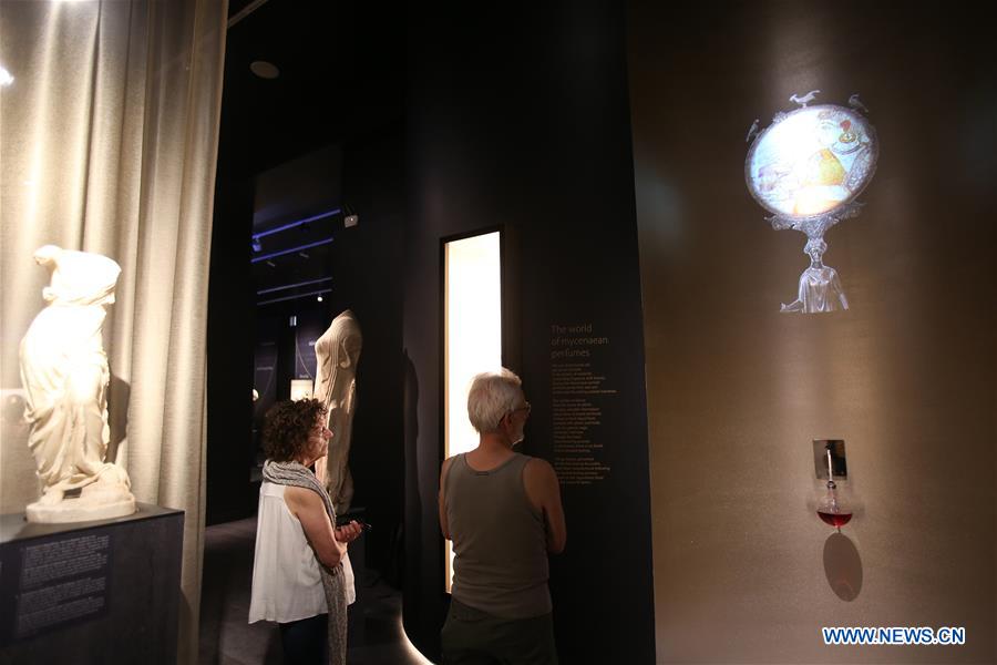 GREECE-ATHENS-NATIONAL ARCHAEOLOGICAL MUSEUM-ANCIENT SCENT