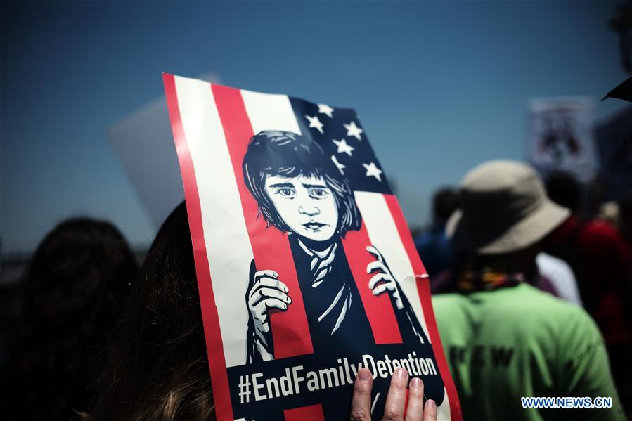 U.S.-NEW YORK-IMMIGRATION POLICY-PROTEST