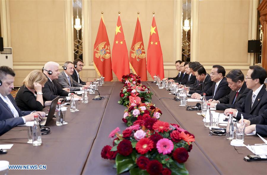 BULGARIA-SOFIA-LI KEQIANG-MONTENEGRO PM-MEETING
