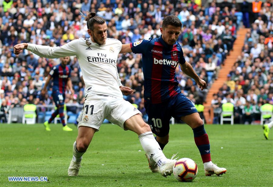 (SP)SPAIN-MADRID-SOCCER-SPANISH LEAGUE-REAL MADRID VS LEVANTE