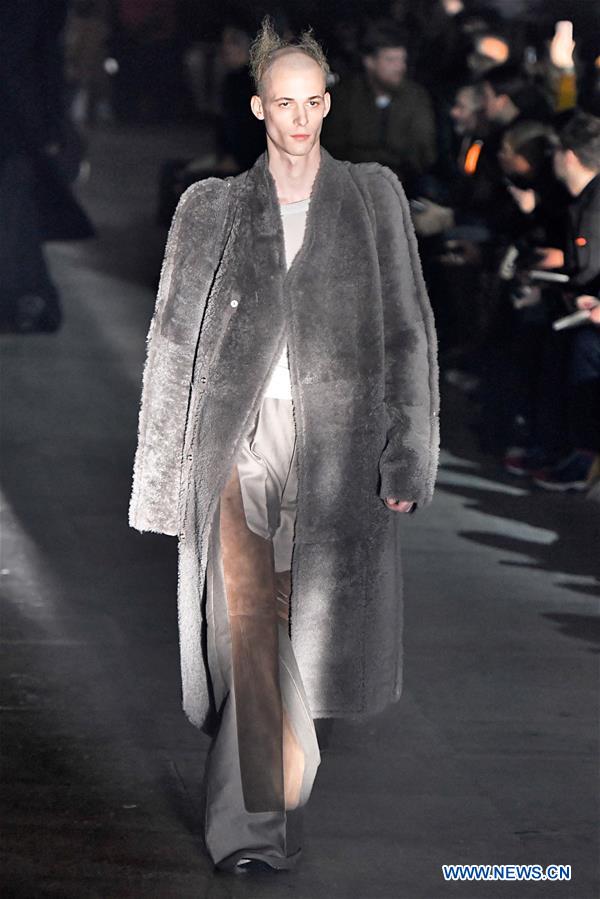 FRANCE-PARIS-MEN'S FASHION WEEK-RICK OWENS