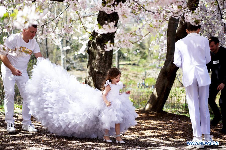 U.S.-NEW YORK-SPRING-SCENERY