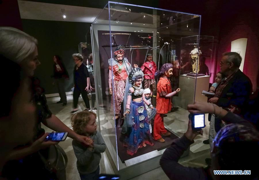 CANADA-VANCOUVER-EXHIBITION-PUPPETS