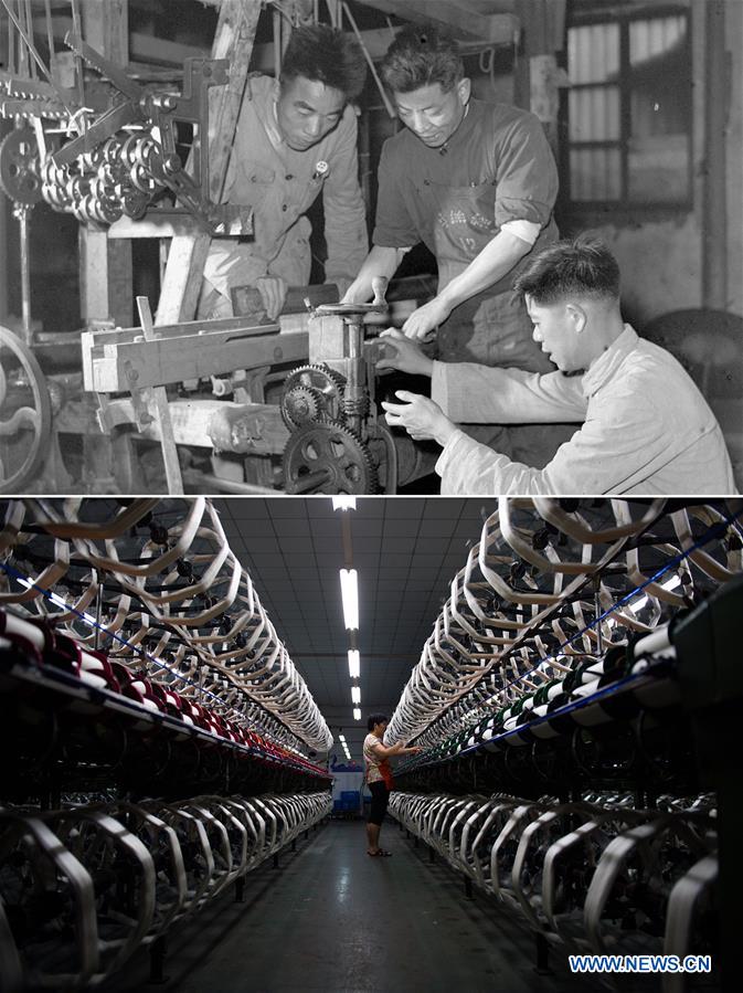 (MOMENTS FOREVER)CHINA-OCCUPATIONS-70 YEARS-DEVELOPMENT (CN)