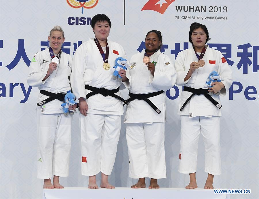 (SP)CHINA-WUHAN-7TH MILITARY WORLD GAMES-JUDO-WOMEN'S +78KG FINAL(CN)