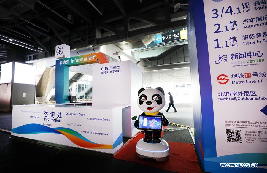 CHINA-SHANGHAI-IMPORT EXPO-PREPARATION (CN)