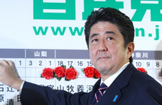 安倍再任日相 糾結(jié)內(nèi)外困境