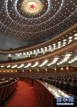 兩會前靜悄悄的現場