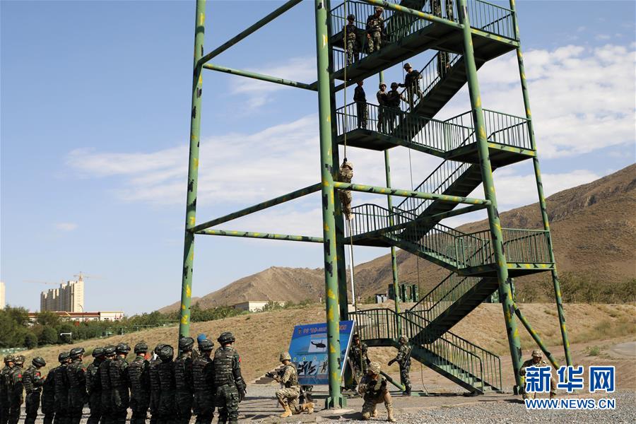 （軍事）（1）中吉&ldquo;合作-2019&rdquo;聯合反恐演練開展聯合訓練