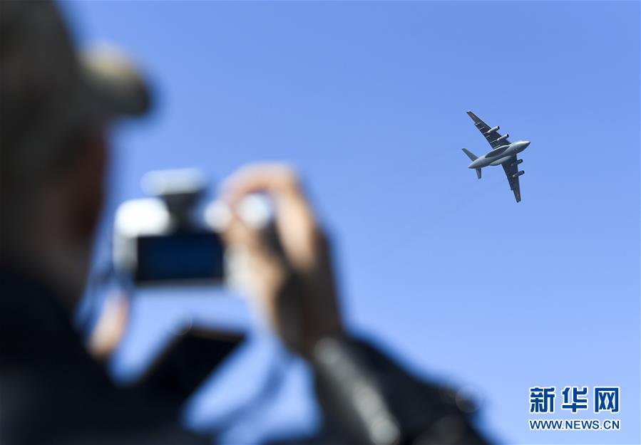 （軍事）（3）殲-20、運-20首次在東北地區進行飛行展示