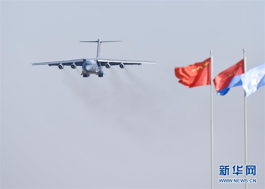 （軍事）（4）殲-20、運-20首次在東北地區進行飛行展示