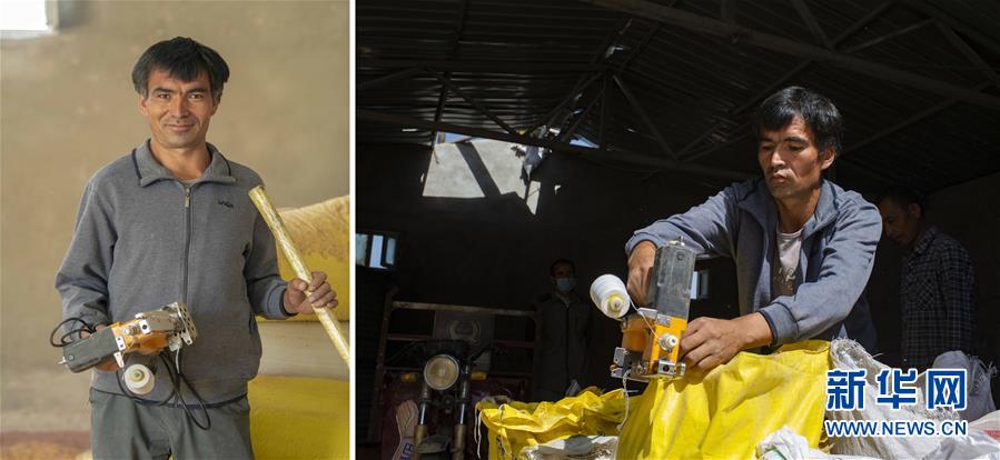 （脫貧攻堅&middot;圖片故事）（10）脫貧靠雙手&mdash;&mdash;新疆和田地區未摘帽縣就業見聞