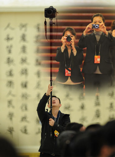 &ldquo;鏡頭中看鏡頭&rdquo;&ldquo;相機中的戰斗機&rdquo;