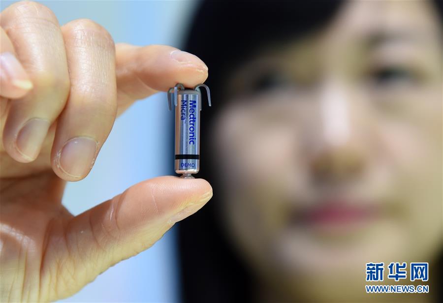 （鏡觀中國&middot;新華社國內照片一周精選）（4）全球最小心臟起搏器