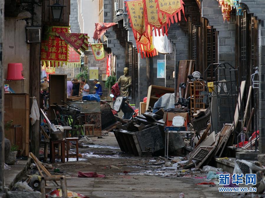 （關注&ldquo;利奇馬&rdquo;&middot;圖文互動）（2）古城洪災 八方馳援&mdash;&mdash;洪水災害下的浙江臨海現場目擊