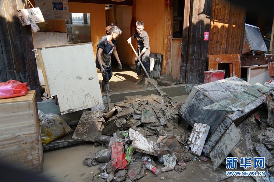 （關注&ldquo;利奇馬&rdquo;&middot;圖文互動）（4）古城洪災 八方馳援&mdash;&mdash;洪水災害下的浙江臨?，F場目擊