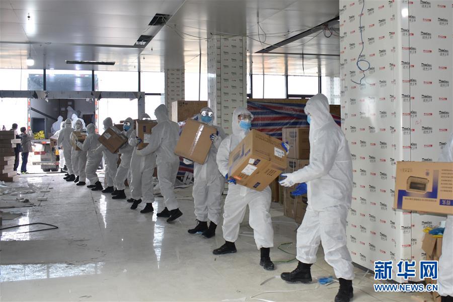 （聚焦疫情防控&middot;圖文互動）（2）武警官兵全力奮戰疫情防控一線