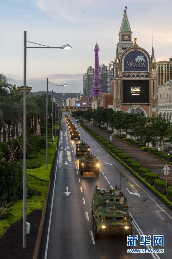 （在習近平強軍思想指引下&middot;我們在戰位報告&middot;圖文互動）（3）駐澳門部隊：濠江之畔，最可愛的人