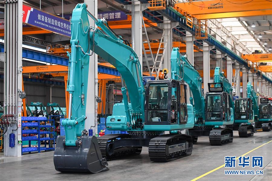 (落實“六穩”“六保”企業見聞·圖文互動)(5)“智慧工廠”引領“生產節拍”——走進山河智能一探究竟