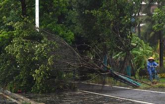 臺風&ldquo;山神&rdquo;登陸海南