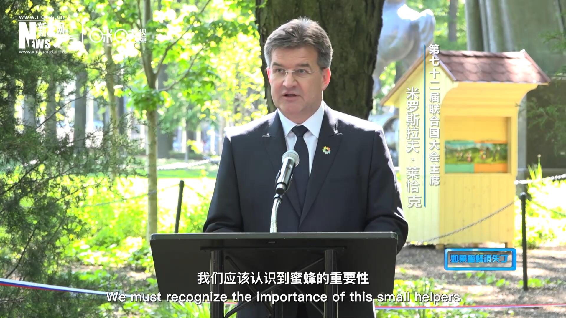 我們應該認識到蜜蜂的重要性，所以我們用&ldquo;世界蜜蜂日&rdquo;提高大家保護蜜蜂的意識，并且用實際行動去保護蜜蜂