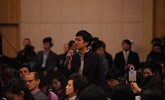 中國(guó)國(guó)際廣播電臺(tái)記者提問