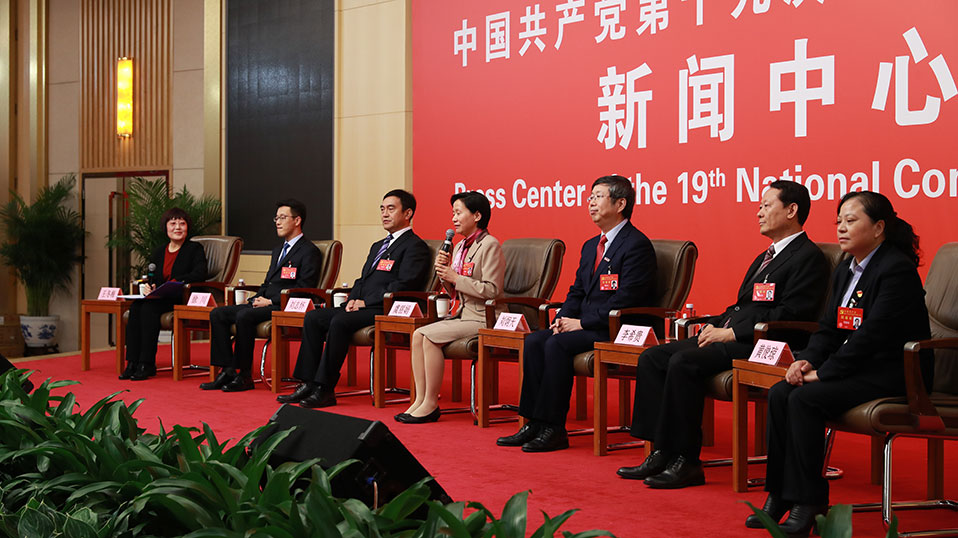 集體采訪活動現場