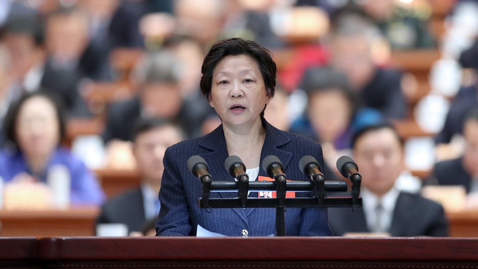 全國政協(xié)人口資源環(huán)境委員會副主任，九三學社中央副主席 印紅