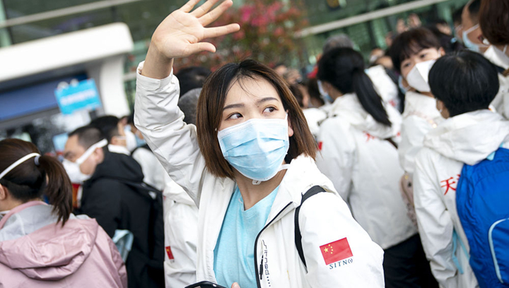 揮別武漢，她又回到&ldquo;紅區&rdquo;