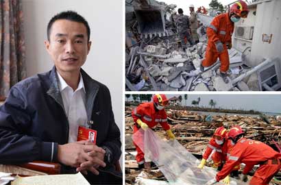 王念法代表：國際救援體現(xiàn)&ldquo;大國形象 以人為本&rdquo;