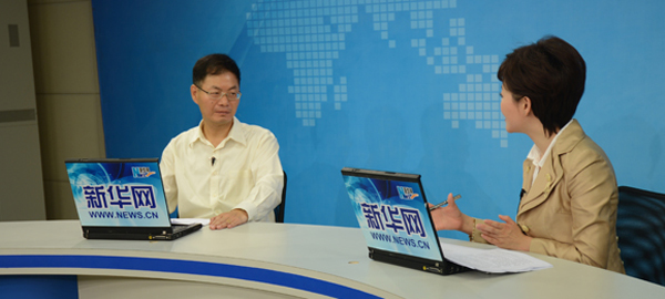 中國人民大學金融學院副院長趙錫軍做客新華網接受專訪