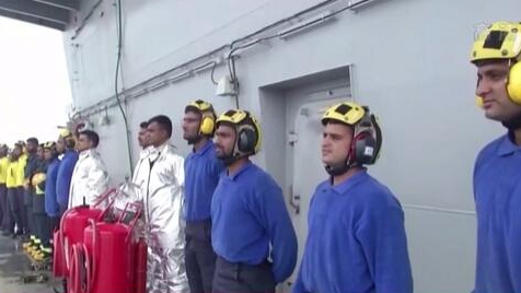 印度首艘國產(chǎn)航母&ldquo;維克蘭特&rdquo;號(hào)完成海試