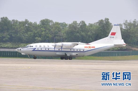 （搜尋馬航370航班&middot;圖文互動）（4）中國空軍3架運輸機抵達馬來西亞 將展開海外搜救行動 