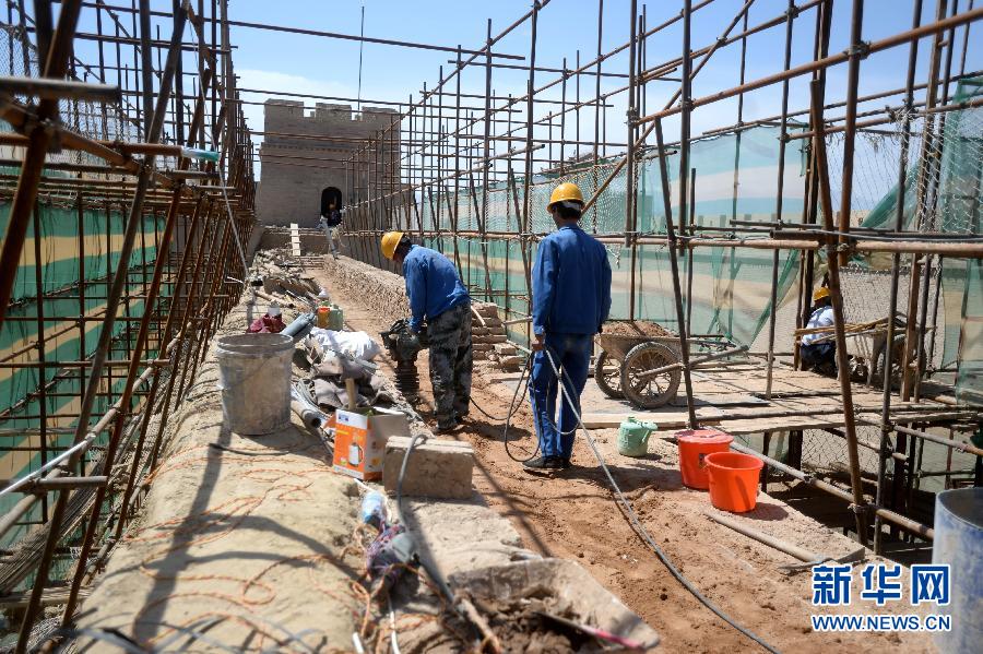 （新絲路&middot;新夢(mèng)想&middot;圖文互動(dòng)）（2）萬(wàn)里長(zhǎng)城西起點(diǎn)再煥生機(jī)