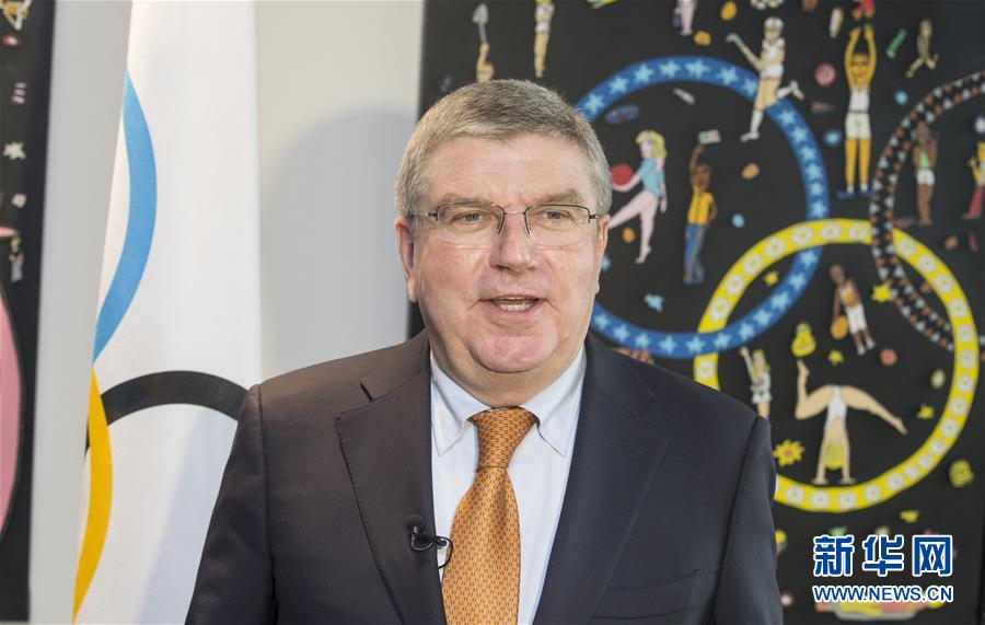 (體育)(2)國際奧委會主席巴赫向中國人民拜年