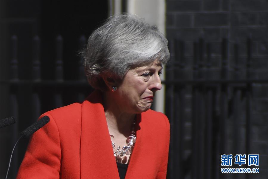 （國際）（1）特雷莎&middot;梅正式辭去執政黨黨魁職務