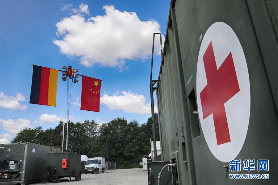 （國際&middot;圖文互動）（2）&ldquo;共同的理念，讓合作更深入更順暢&rdquo;&mdash;&mdash;走進中德&ldquo;聯合救援-2019&rdquo;衛勤實兵聯合演習德方野戰二級醫院