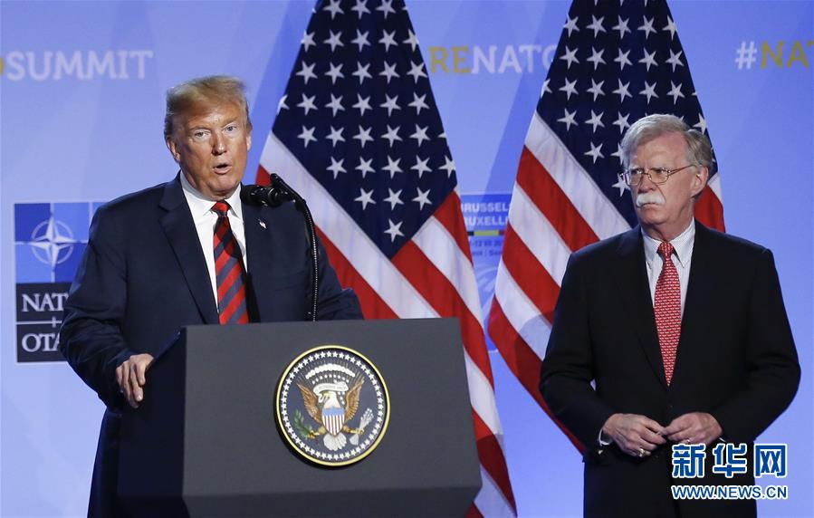 (國際)(1)特朗普“炒掉”第三任國家安全事務助理博爾頓