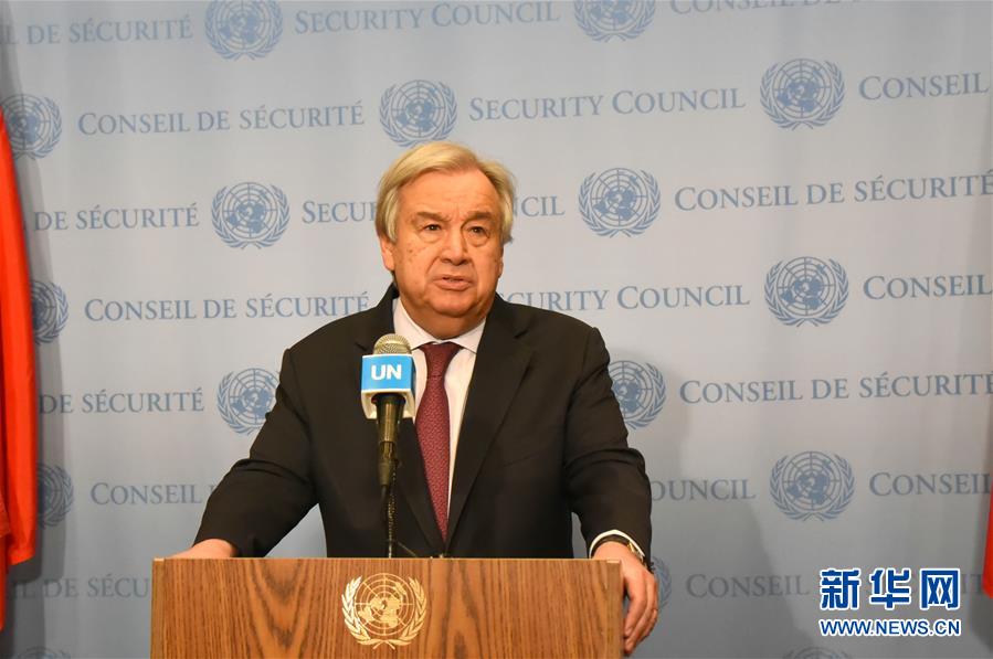 (國際)(2)聯合國秘書長緊急呼吁敘利亞沖突各方停火