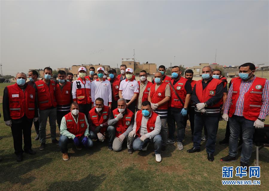 (國際疫情·圖文互動)(2)通訊:中國專家組在伊拉克做了三件事