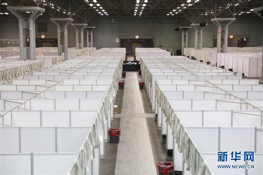 (國際疫情)(3)紐約新建臨時醫院擴充醫療資源