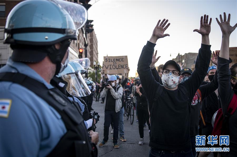 (國際)(3)芝加哥抗議示威活動繼續進行