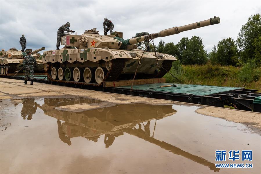 （國際）（3）我軍赴俄參加&ldquo;國際軍事比賽-2020&rdquo;裝備運(yùn)抵比賽場(chǎng)地