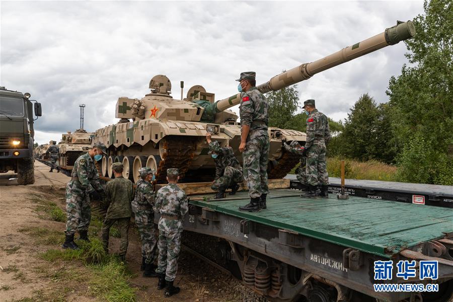 （國際）（5）我軍赴俄參加&ldquo;國際軍事比賽-2020&rdquo;裝備運(yùn)抵比賽場(chǎng)地