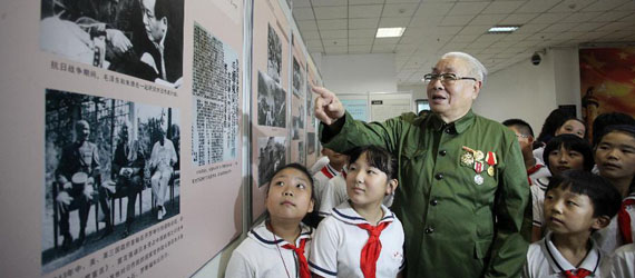 走進紅色展館追憶抗戰歲月