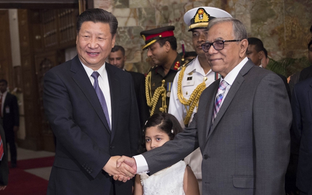 習近平會見孟加拉國總統