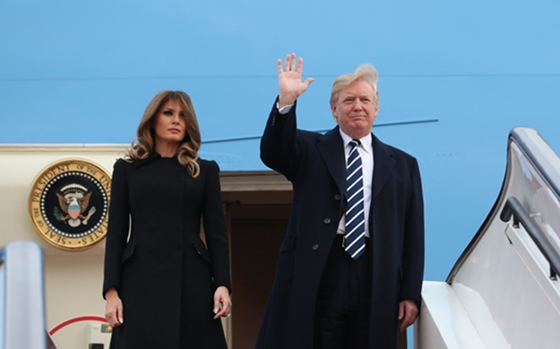 特朗普今起訪華 中方將以&ldquo;國事訪問+&rdquo;規(guī)格接待