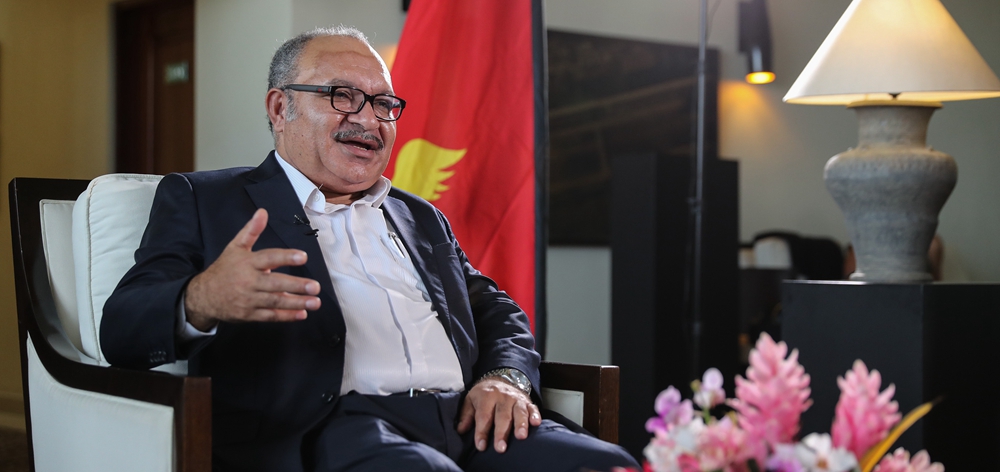 巴新總理：攜手&ldquo;一帶一路&rdquo;合作　共建雙贏互利關系