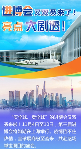 進博會又雙叒來了！亮點大劇透！